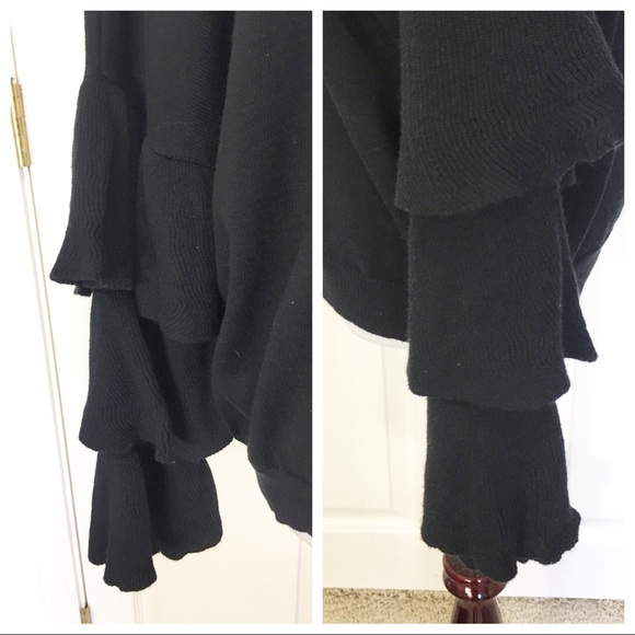 John & Jenn Tiered Ruffle-Sleeve Sweater - Picture 4 of 6